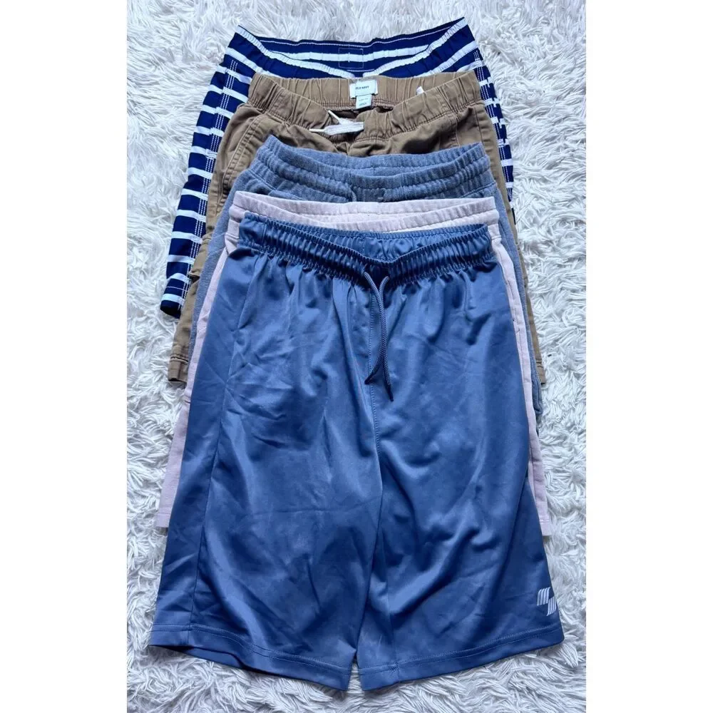 5 piece boys shorts bundle size L 10-12 by GAP, Wonder Nation, Children’s Place
